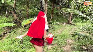 Little Red Riding Hood knows how to handle things, especially in a passionate encounter