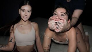 Petite teen plays a game with her boyfriend before getting fucked hard