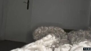 The guy came inside the Arab girl and filled her with cum
