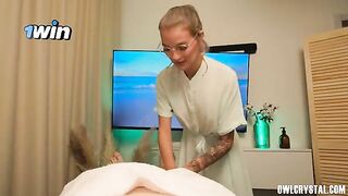 A massage performed according to all the rules of eroticism