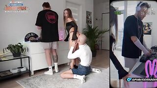 The girl loves her husband but gets fucked by a more passionate one