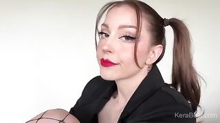 A girl came to her stepbrother, craving intimacy. The babe is sexy