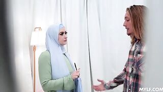 She whispers halal, but her legs are far from it