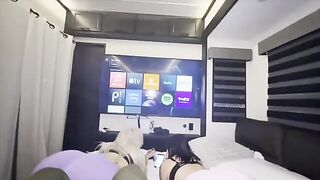A friend of my wife came to fuck with us both