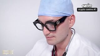 Two girls have a medical exam and things get really hot between them