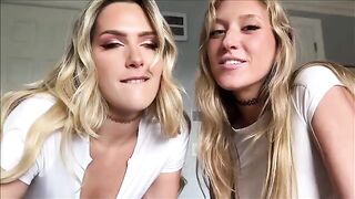 Two girls share cock in an intense family therapy session gone wrong
