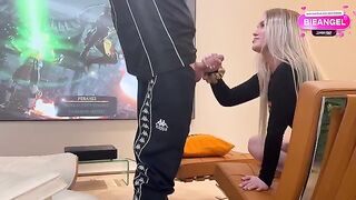 A beautiful girl agreed to have sex with her stepbrother for a small reward