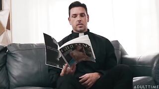 You can turn it up louder in the back - amazing scene on the couch