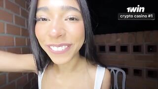 Girl has anal sex without lubricant, but she enjoys it very much