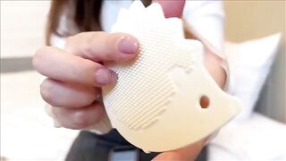 A Japanese woman demonstrates her remarkable ability to control her body and senses