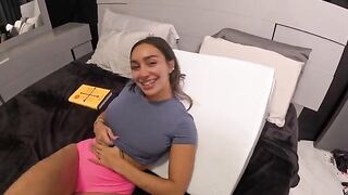 The man fucked the young girl in a steamy step-fantasy scene