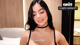 A girl with a beautiful body has sex with her stepbrother