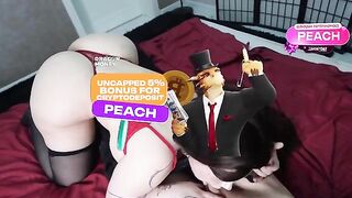 My step sister lost to me in video games, so I fucked her