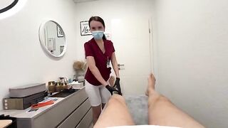 Pre-waxing smoothening of the dick before sucking it off
