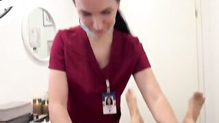Pre-waxing smoothening of the dick before sucking it off