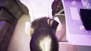 A cute 18-year-old girl got fucked at home for money in POV style