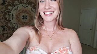 A breast massage with shimmering oil, all without any cracking