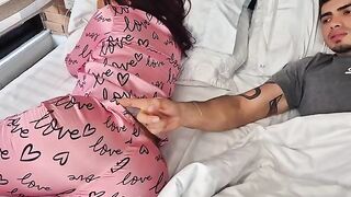 A naughty girl gets roughly fucked by her best friend at home