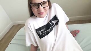 The girl with the bubble butt can take a lot