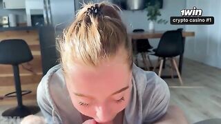 A striptease down to the last thread—and the last nerve, with a hungry, petite babe