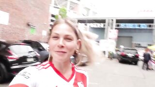 She would jump for a guy, but not for anything in the world