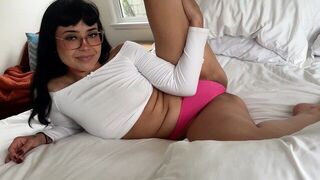 A hot teenage girl fucks with her step daddy in a steamy household scene