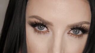 Angela White gets her huge boobs squeezed and licked by two guys