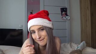 Anny Walker got fucked by a neighbor on Christmas Eve