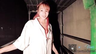 Sneaking into the construction site, I had my way with her