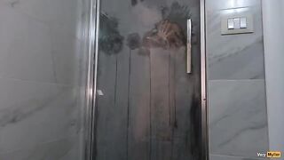 I tried to fart and a lot of cum came out of my ass !! Anal creampie - Amateur