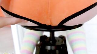 Cute step sister Lana fucked in her tight ass by her step brother