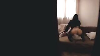 I caught my stepsister making an OnlyFans video, so I took her advantage