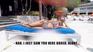 Picked up at the pool, she invited me into her apartment