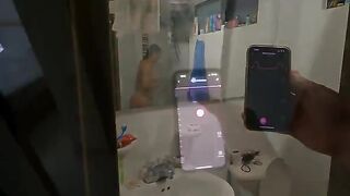 The girl was not able to restrain herself and she squirted in public
