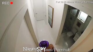 The nanny called the police to report a burglary, but things got steamy