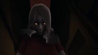Red-eyed Alma Cowgirl Pose POV porn with a scary twist