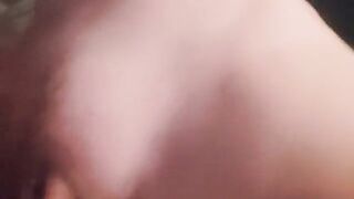 I play with her nipples then she fucks my face in a sensual act
