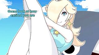Rosalina grants your wish - a femdom hentai joi experience with edging thrill